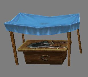 game model arena - stall 001 01 3D Model .c4d .max .obj .3ds .fbx .stl .blend