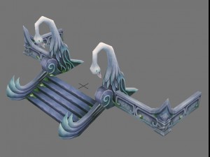 game model arena - teleport objects dark elves 0 3D मॉडल