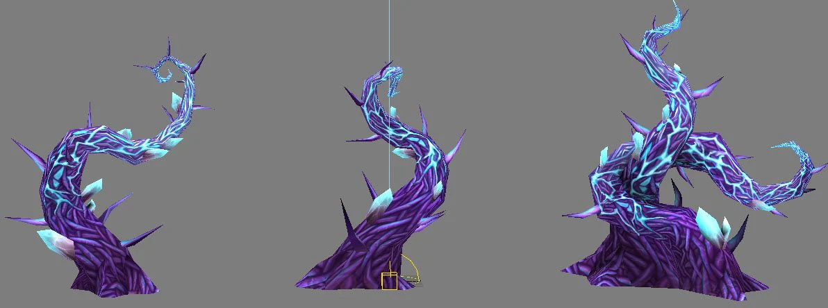 game model arena - thorns 01 3D Model .c4d .max .obj .3ds .fbx .stl .blend