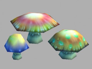 game model arena - toadstool 01 Modèle 3D
