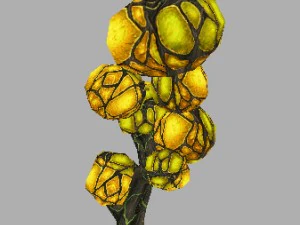 modello di gioco arena - luci dell'albero 01 Modello 3D