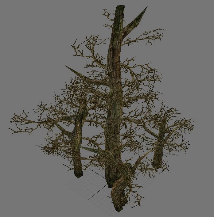 game model arena - variation grass flowers trees 0 3D Model .c4d .max .obj .3ds .fbx .stl .blend 