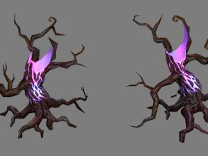 spelmodel arena - wijnstokken 01 01 3D Model