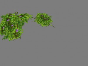 game model arena - vines 01 01 3D Model