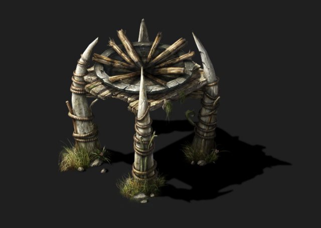 game models - poison valley scene - ivory wood bra 3Dモデル .c4d .max .obj .3ds .fbx .stl .blend 