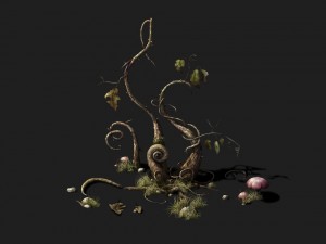 game models - poison valley scene - poisonous plan 3D Model