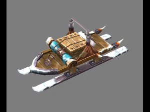 ігри моделі арена зона коралового дна 06 01 3D Модель