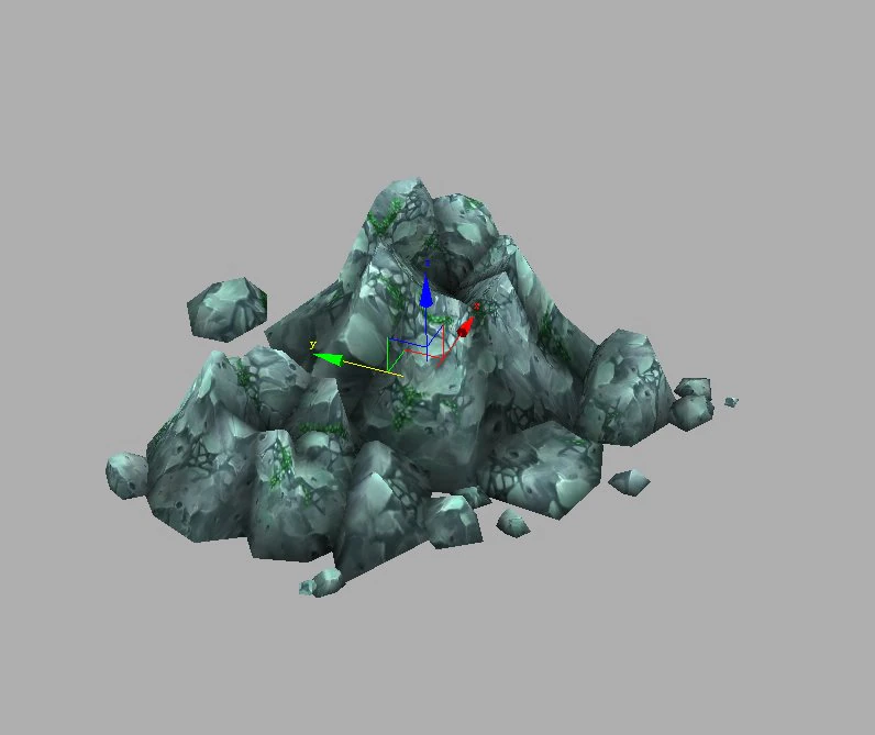 jungle area arena game model tree swamp 01 3D Model .c4d .max .obj .3ds .fbx .stl .blend 