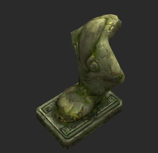 model arena game jungle area - tree 01 3D Model .c4d .max .obj .3ds .fbx .stl .blend 