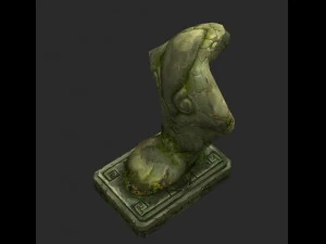 model arena game jungle area - tree 01 3D Model