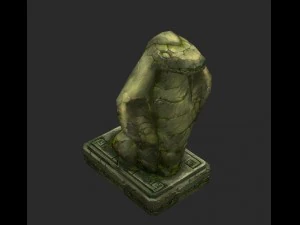 model arena game jungle area - tree 01 3D Model