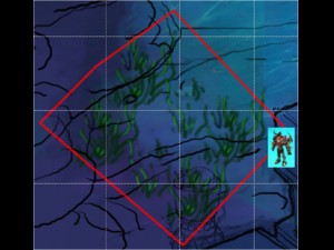 seabed arena game model plant 01 Modelo 3D