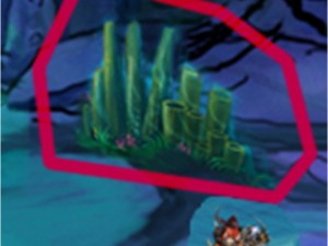 seabed arena game model plant 01 Modelo 3D