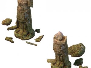 game model - terracotta warriors general statue 3D Модель