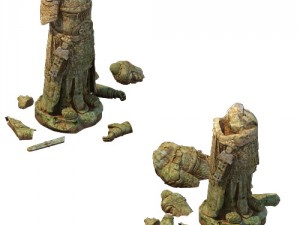 game model - terracotta warriors general statue 3D Модель