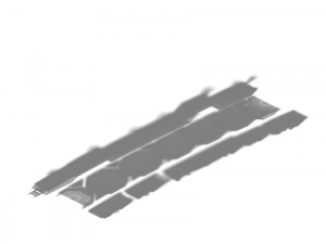 game model - broken stone bridge magic star bridge 3D Model