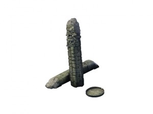 game model - broken stones 03 3D Model