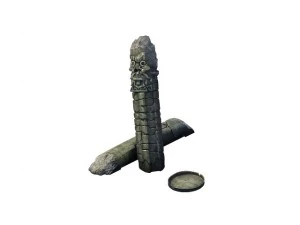 game model - broken stones 03 3D Model