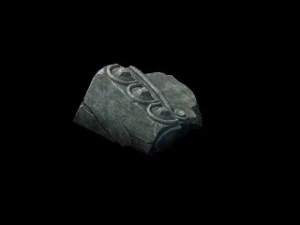 modelo de jogo - pedras quebradas 04 Modelo 3D