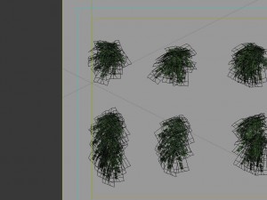 game model - grass 03 Modèle 3D