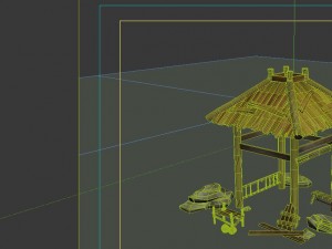 game models - city gazebo 06 Modelo 3D