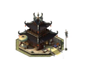 game model - the city jewelry shop Model 3D