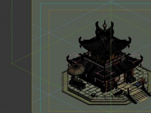 game model - the city jewelry shop Model 3D
