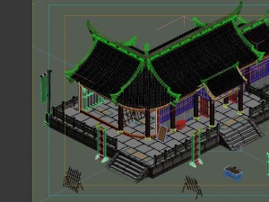 game model - city store 3D Model