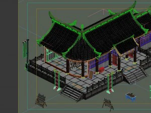 game model - city store 3D Model