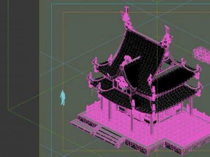 game model - city store 3D Model