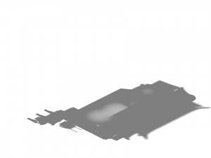 game model - city building grocery store Modelo 3D