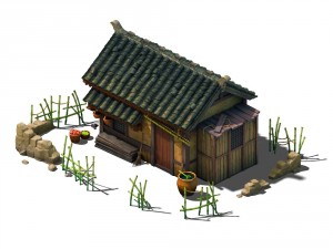 game model - the city ordinary residential 05 3D 모델