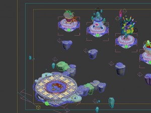 game model - draw choose a map Modelo 3D