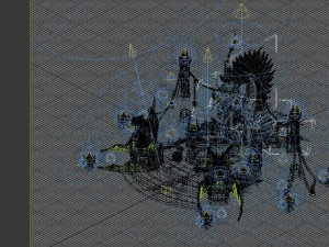 game model - send - dragon shape 3D Model