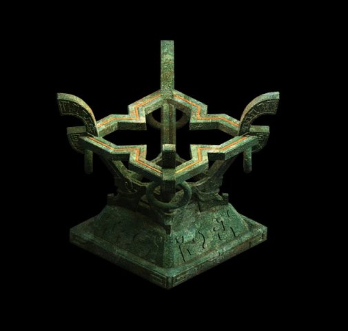 game model - underground palace of death palace 3Dモデル .c4d .max .obj .3ds .fbx .stl .blend 