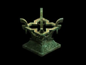 model permainan - istana bawah tanah istana kematian Model 3D