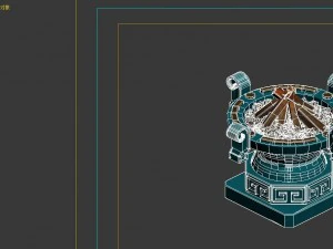 game model - palace of the imperial palace bronze 3D Model