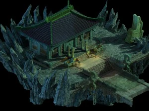 modello di gioco - palazzo del palazzo imperiale Modello 3D