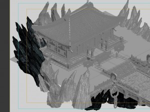 game model - palace of the imperial palace Modèle 3D