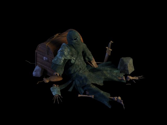 game model - pirates of the earth palace area pira 3D Model .c4d .max .obj .3ds .fbx .stl .blend 