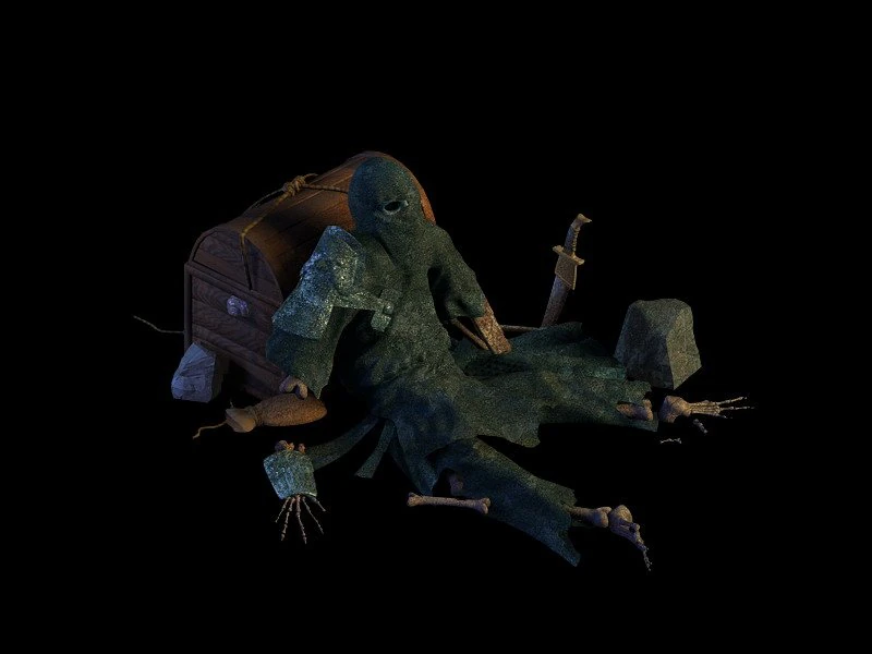game model - pirates of the earth palace area pira 3D Model .c4d .max .obj .3ds .fbx .stl .blend 