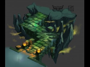 game model - underground palace mysterious soul la 3D 模型