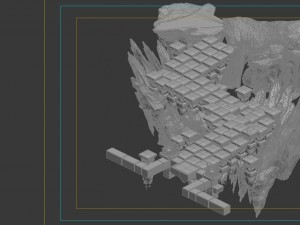 game model - underground palace mysterious soul la 3D 模型