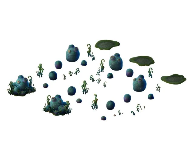 game models - poison valley scene - hemlock cong 5 3D Model .c4d .max .obj .3ds .fbx .stl .blend 