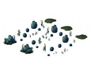 game models - poison valley scene - hemlock cong 5 3D Model