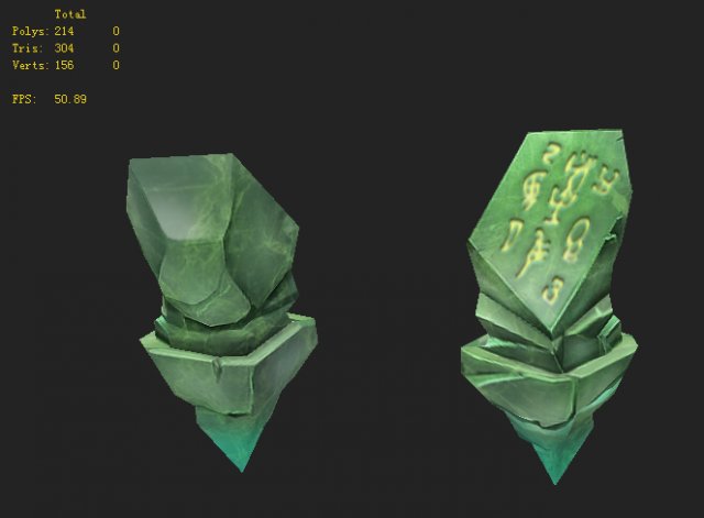 game model - ruins 3D Model .c4d .max .obj .3ds .fbx .stl .blend 