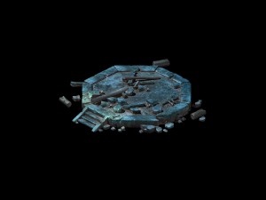 game model - ruins 3D Model