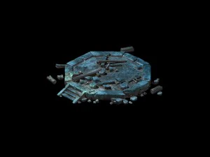 game model - ruins 3D Model