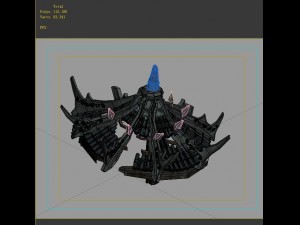 game model - ruins 01 Modello 3D
