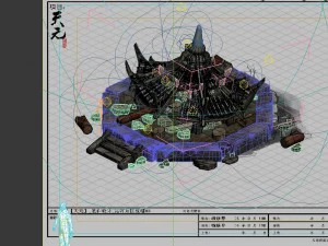 game model - ruins 03 3D Model